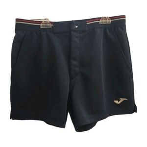 Men's Tennis JOMA Sport Navy Blue Elastic Waist Shorts Medium
